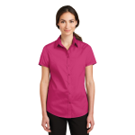 Port Authority® Ladies Short Sleeve SuperPro Twill Shirt