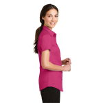 Port Authority® Ladies Short Sleeve SuperPro Twill Shirt