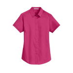 Port Authority® Ladies Short Sleeve SuperPro Twill Shirt