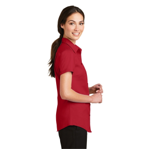 Port Authority® Ladies Short Sleeve SuperPro Twill Shirt