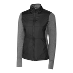 Cutter & Buck Stealth Hybrid Quilted Women's Full Zip Windbreaker Jacket