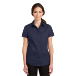 Port Authority® Ladies Short Sleeve SuperPro Twill Shirt