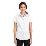 Port Authority® Ladies Short Sleeve SuperPro Twill Shirt