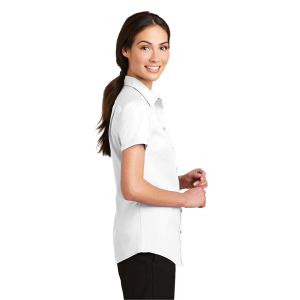 Port Authority® Ladies Short Sleeve SuperPro Twill Shirt